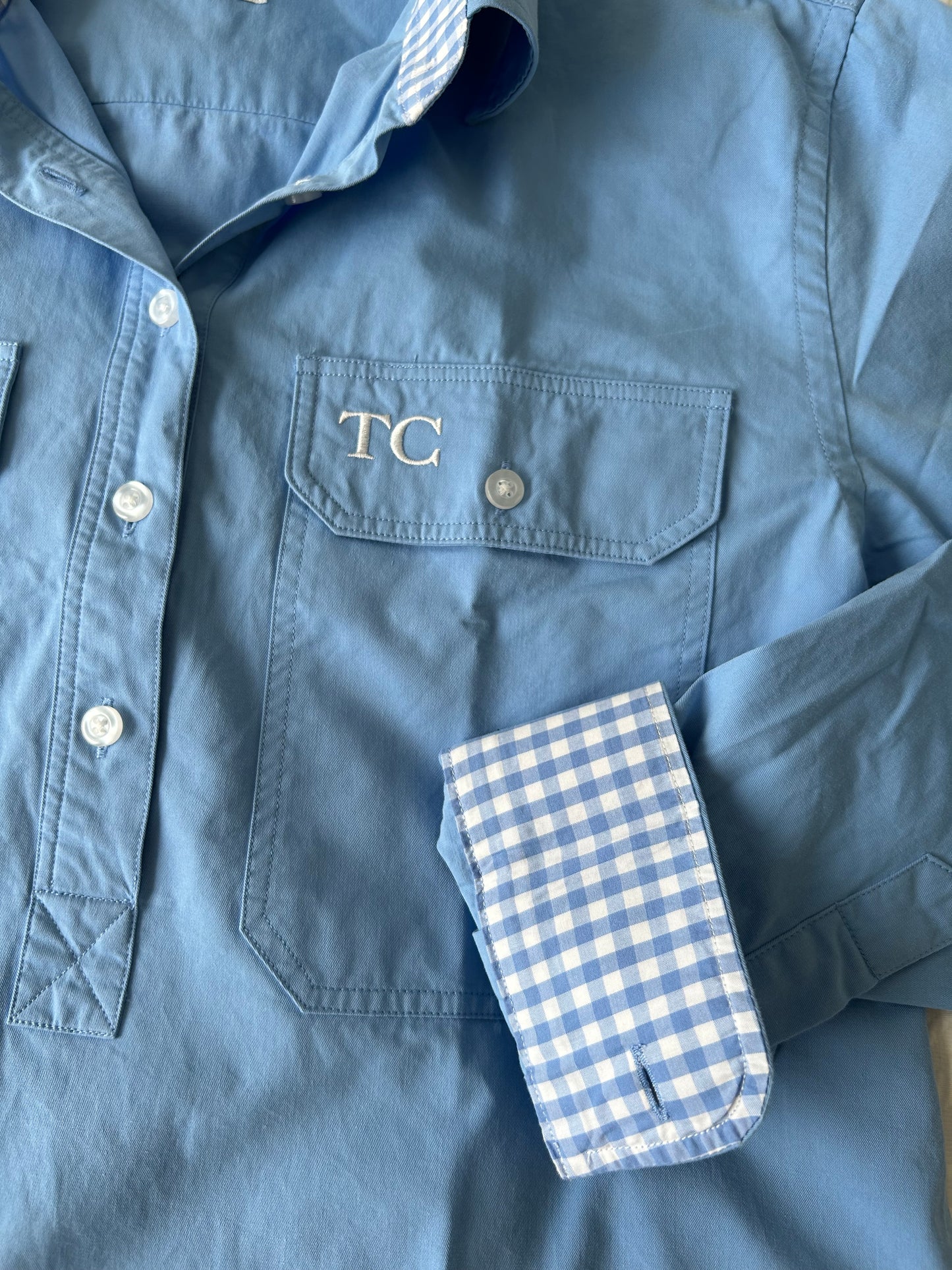 Women's Work Shirt - Blue