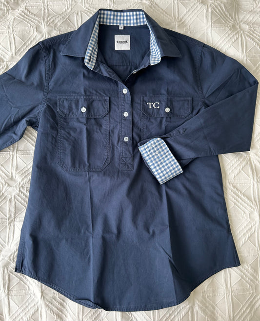 Women's Work Shirt - Navy