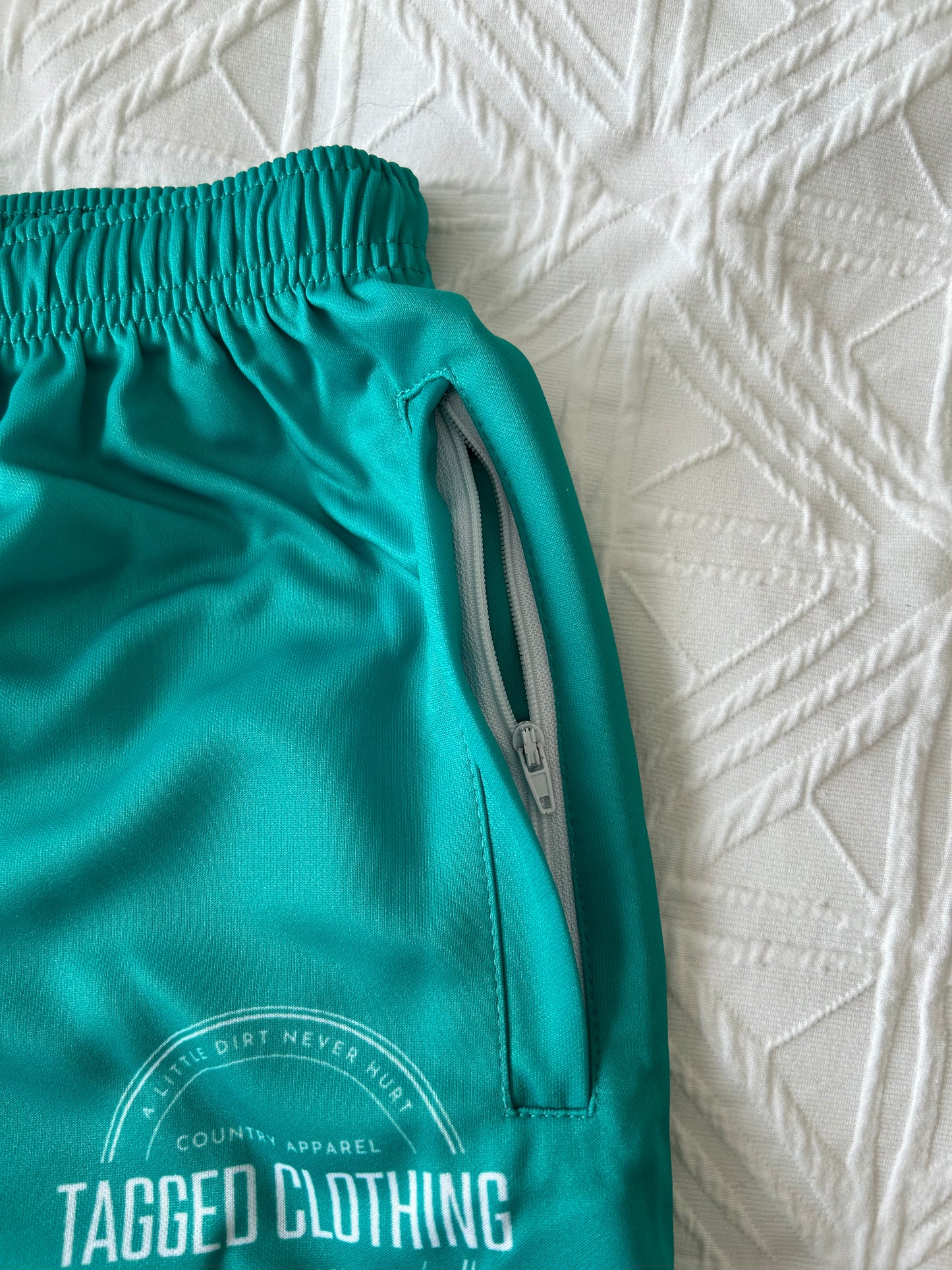 Miva Footy Shorts - Aqua