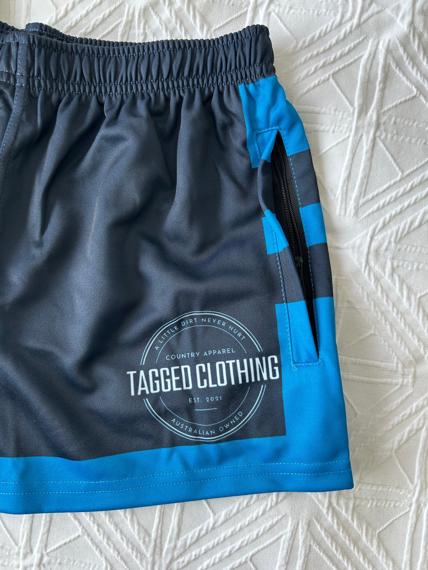 Miva Footy Shorts - Blue