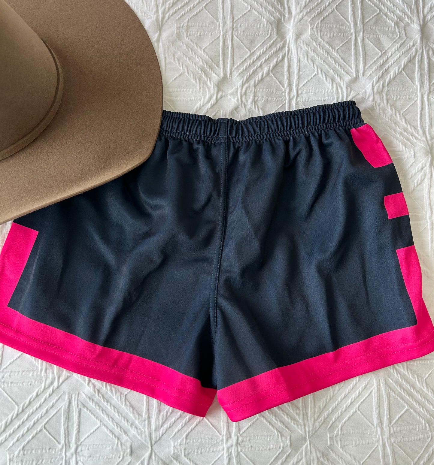 Miva Footy Shorts - Hot Pink