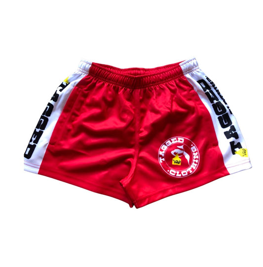 Deacon Footy Shorts - Red