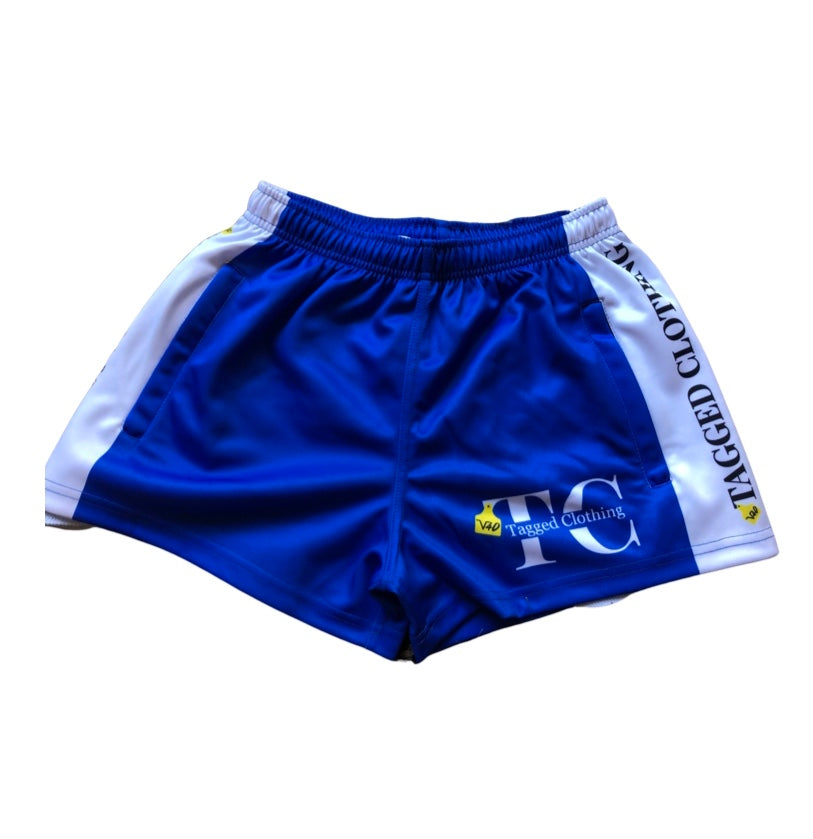 Deacon Footy Shorts - Royal Blue