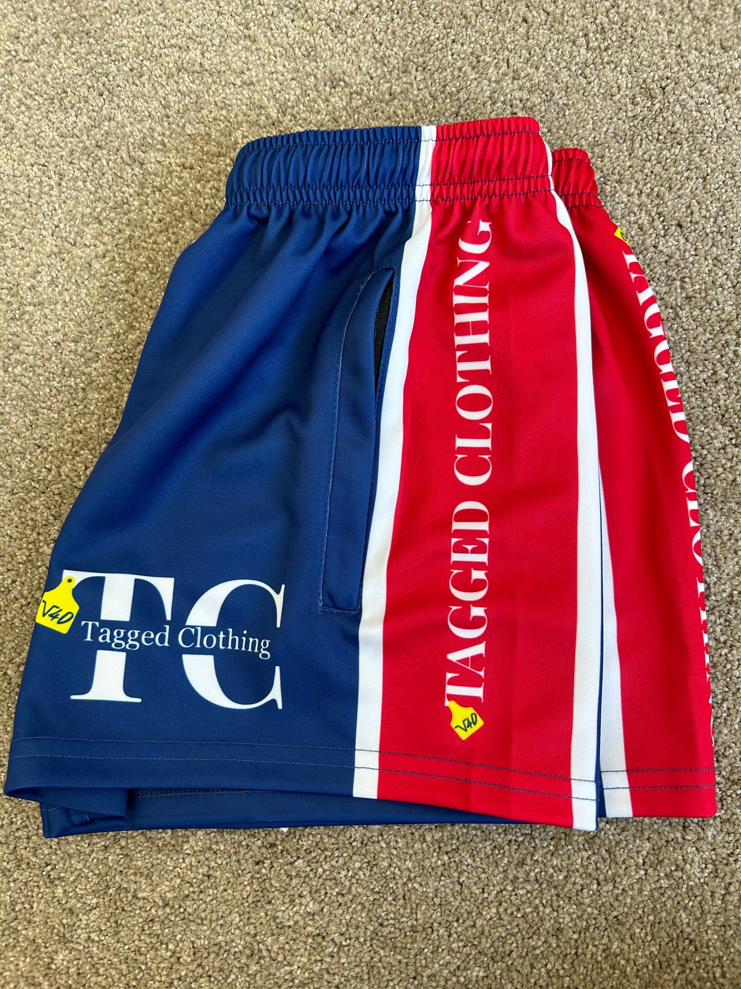 Deacon Footy shorts - Navy